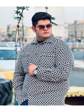 پیراهن پشمی دوجیب کد 2976